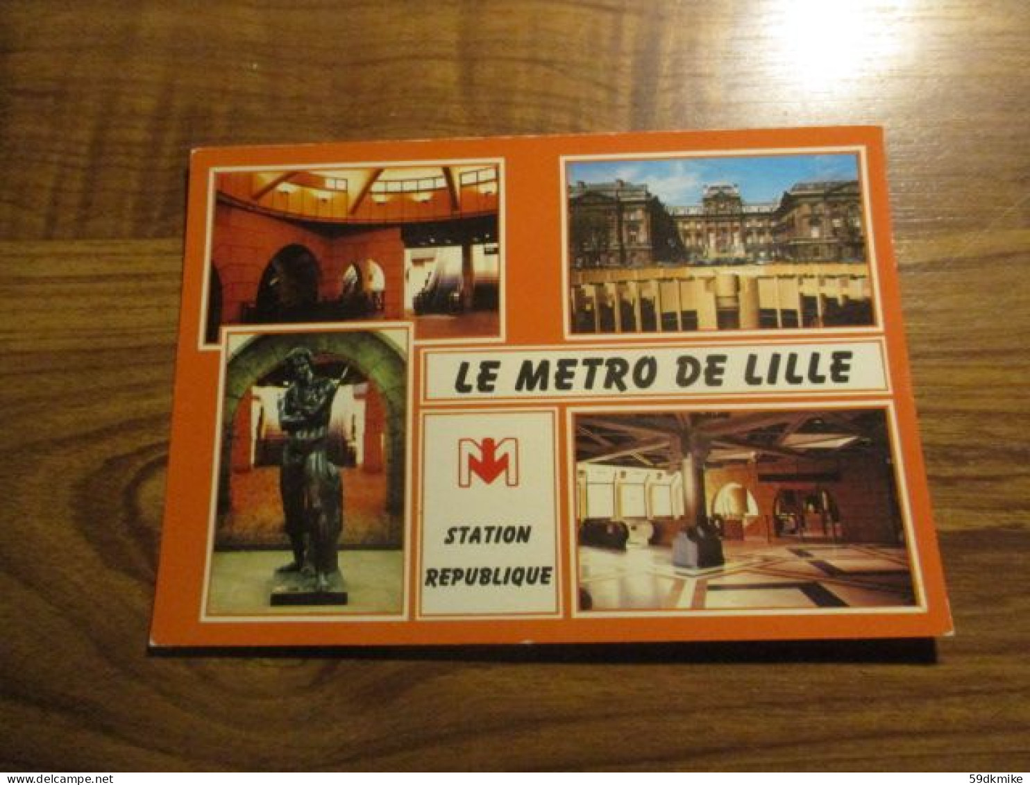 CP Lille - Le Métro - Station République - Metropolitana