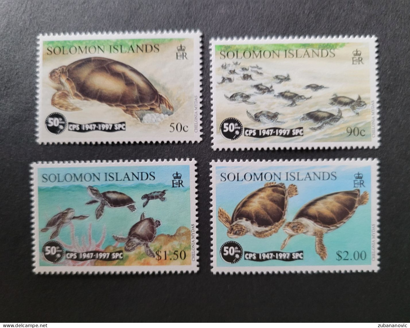 Solomon Islands 1997 Turtles - Tortues
