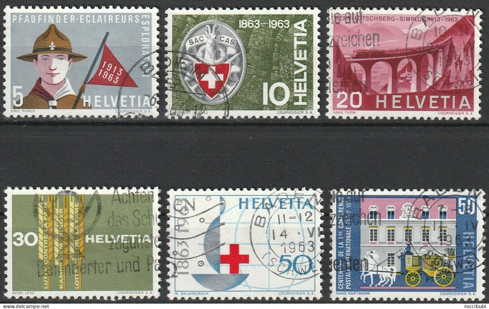 1963 // 768/773 O - Used Stamps