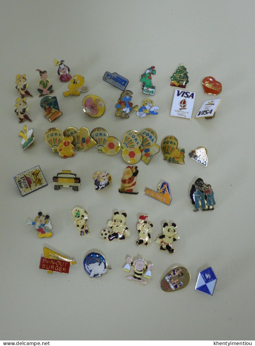 Lot De 39 Pin's - Lotes