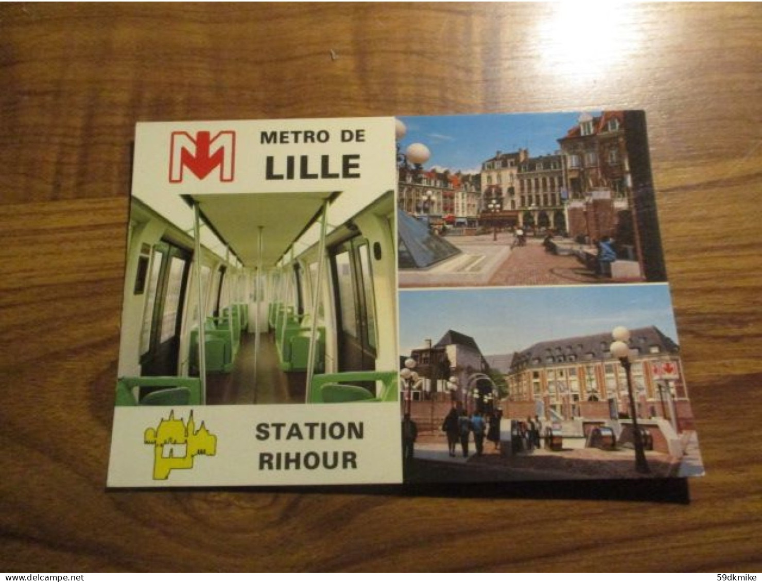 CP Lille - Le Métro - Station Rihour - U-Bahnen