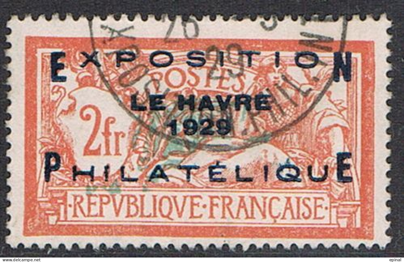 FRANCE : N° 257A Oblitéré  TàD "lisible & D'époque" Signé CALVES (Exposition Philatélique Du Havre) - PRIX FIXE - - Gebruikt