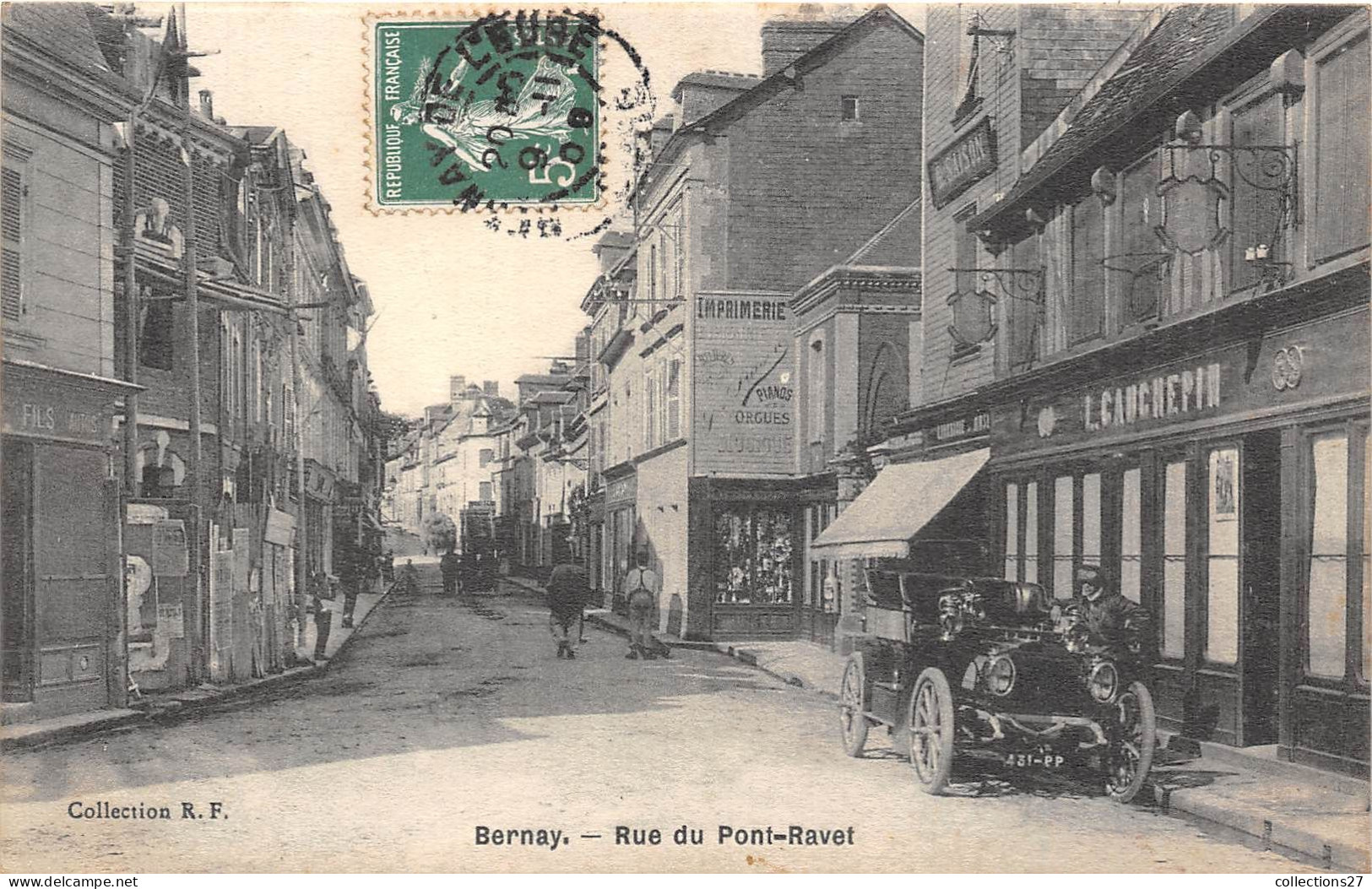 27-BERNAY- RUE DU PONT-RAVET - Bernay