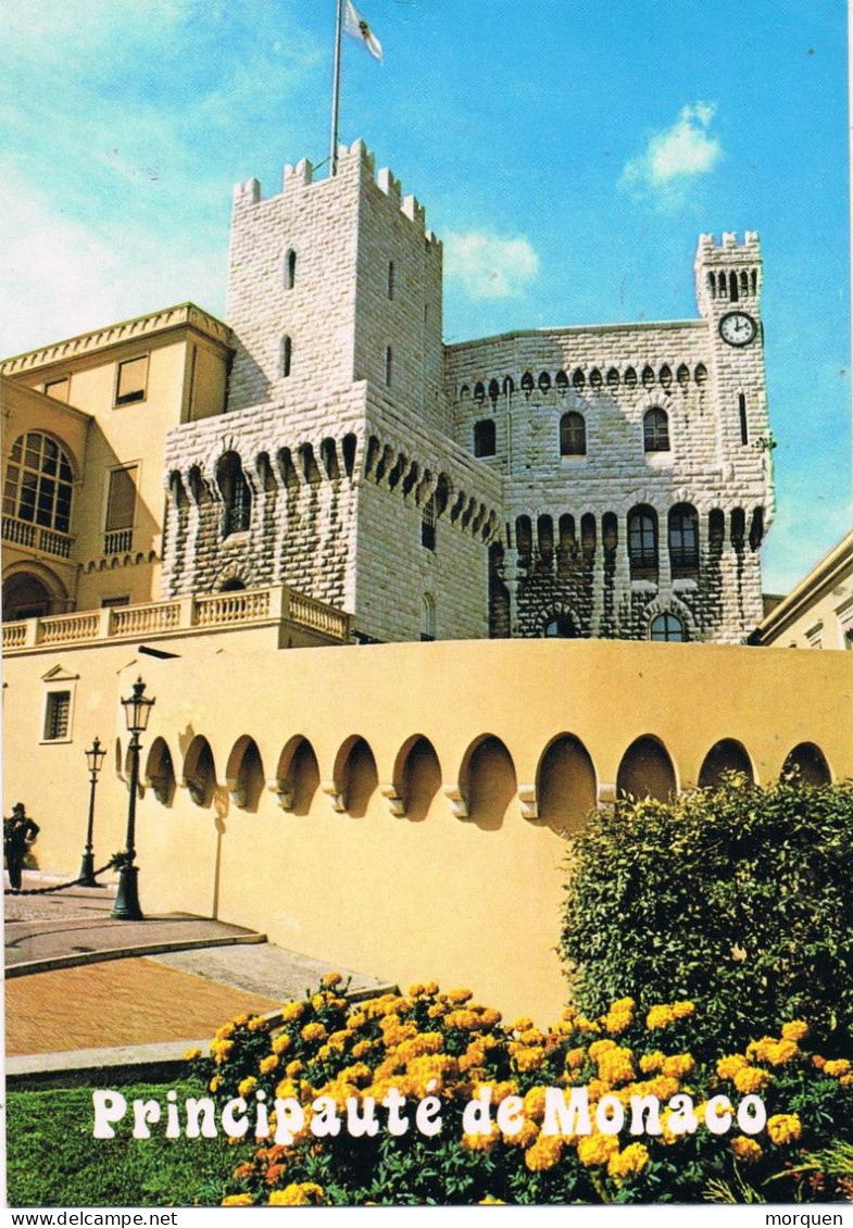 54484. Postal MONTECARLO (Monaco) 1979. Le ROCHER, Vista Palacio - Lettres & Documents