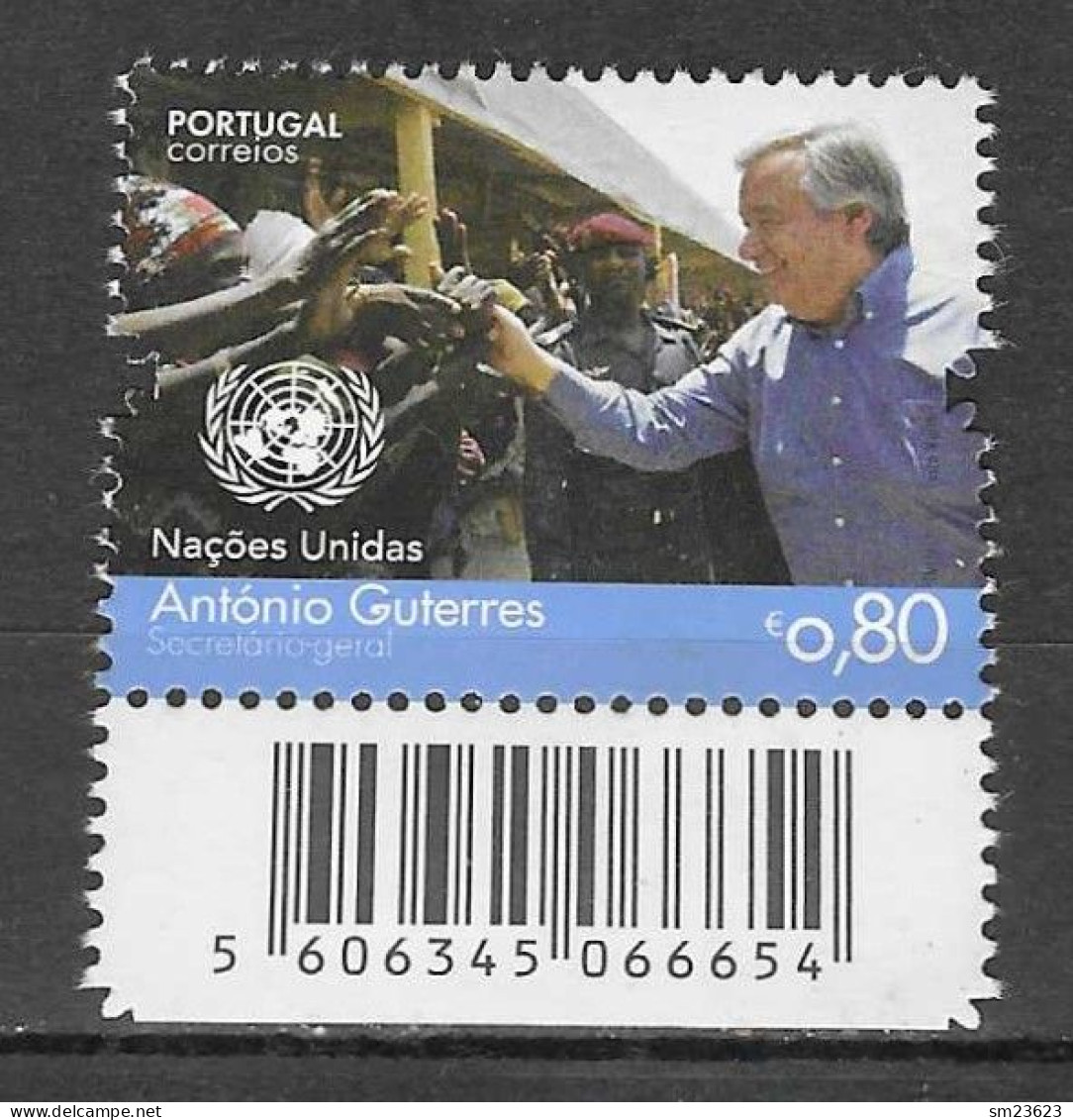 Portugal  2017 Mi.Nr. 4214 , Nacoes Unidas Antonio Guterres - Postfrisch / MNH / (**) - Ungebraucht