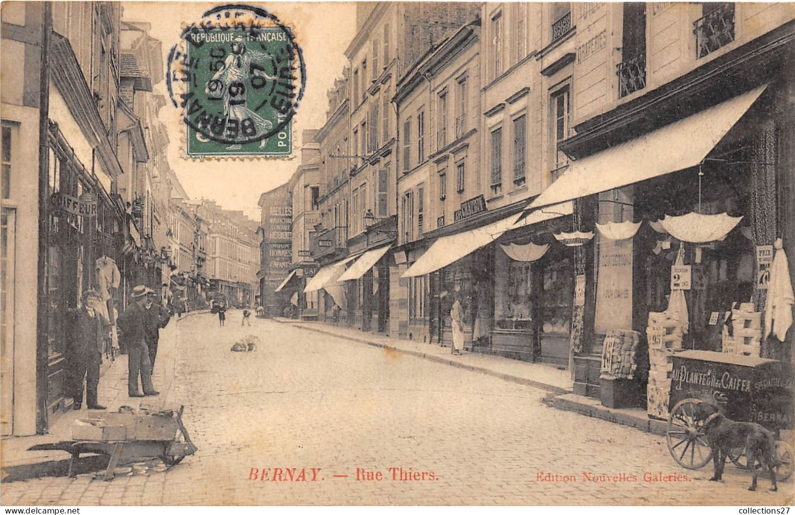 27-BERNAY- RUE THIERS - Bernay