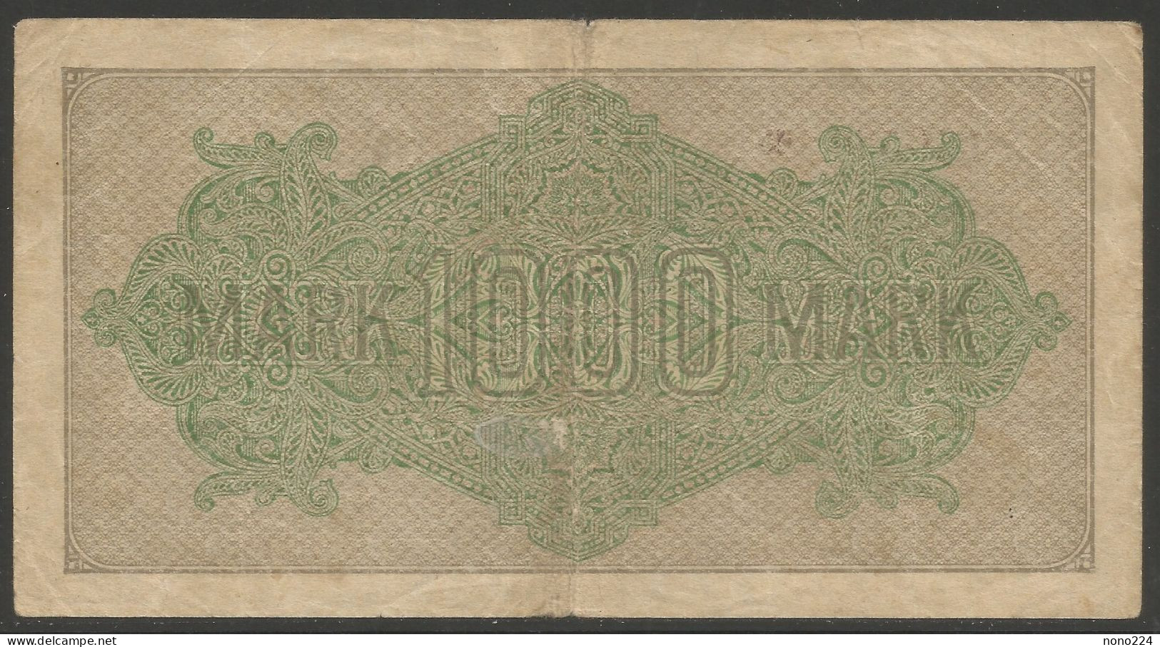 Billet 1000 Mark De 1922 ( Allemagne ) - 10.000 Mark