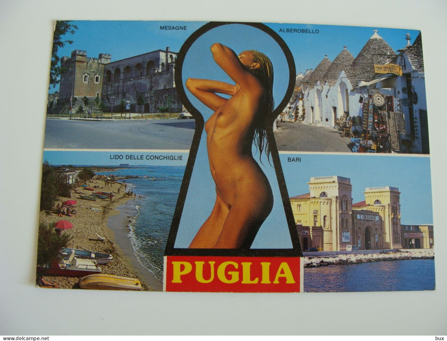 PUGLIA  CON MESAGNE  DONNA SEXI    FEMME  Woman - Girl - SENO  SEIN  NU  NUE   FEMME PIN UP NON VIAGGIATA - Pin-Ups