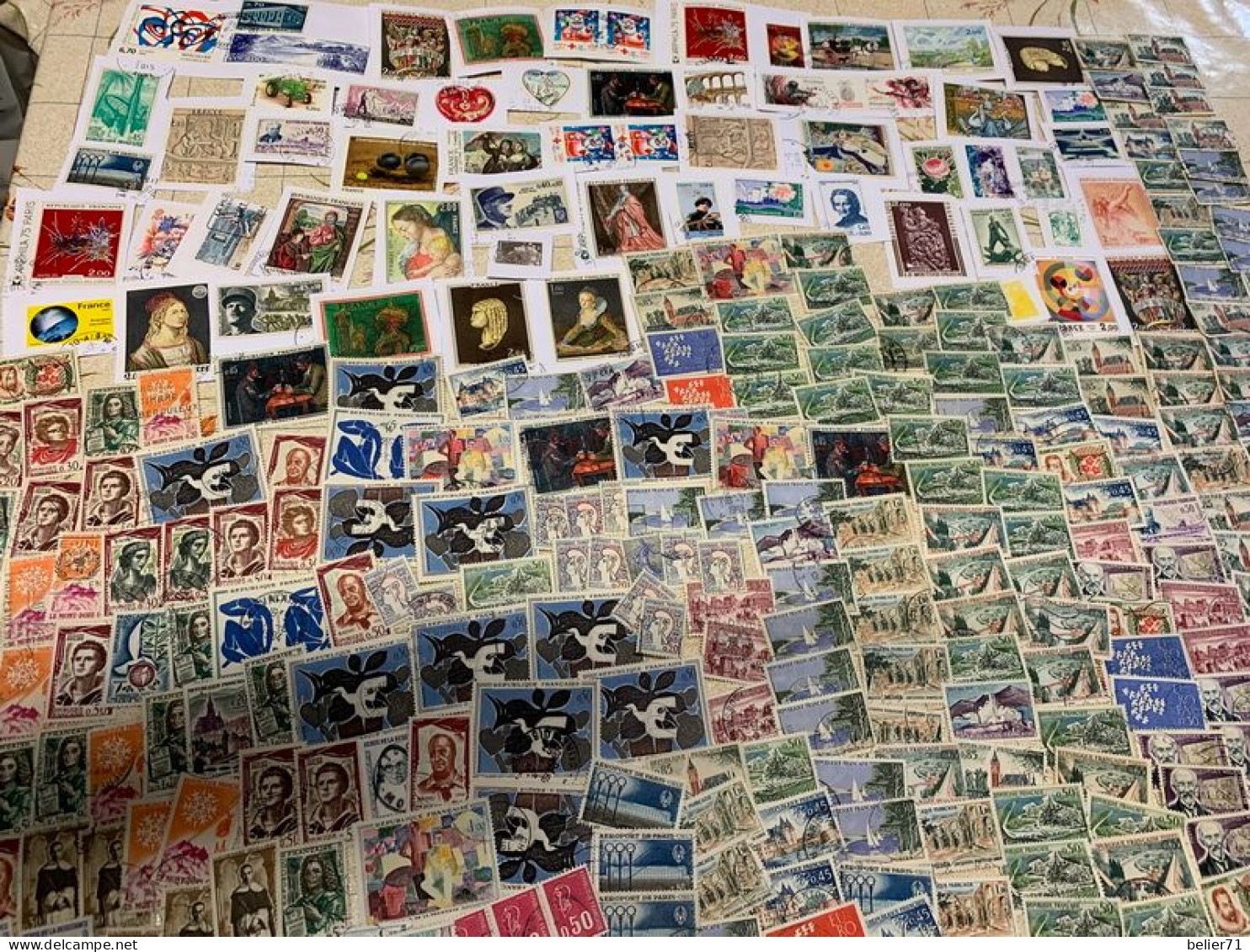 Vrac De Timbres De France, Toutes Périodes, Tout état - Lots & Kiloware (mixtures) - Min. 1000 Stamps