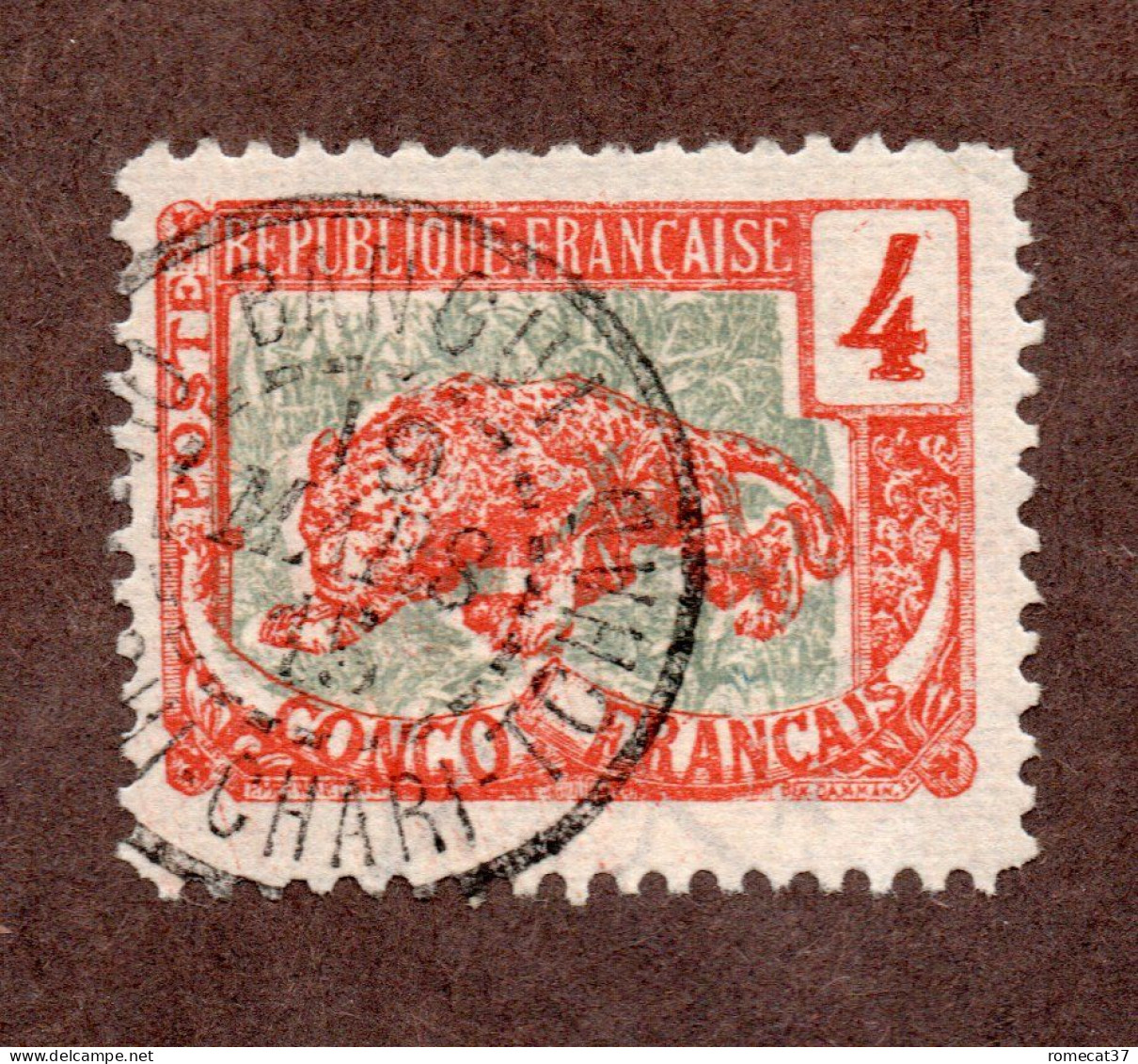 Congo  N°29c Oblitéré TB  Cote 55 Euros !!!RARE - Used Stamps