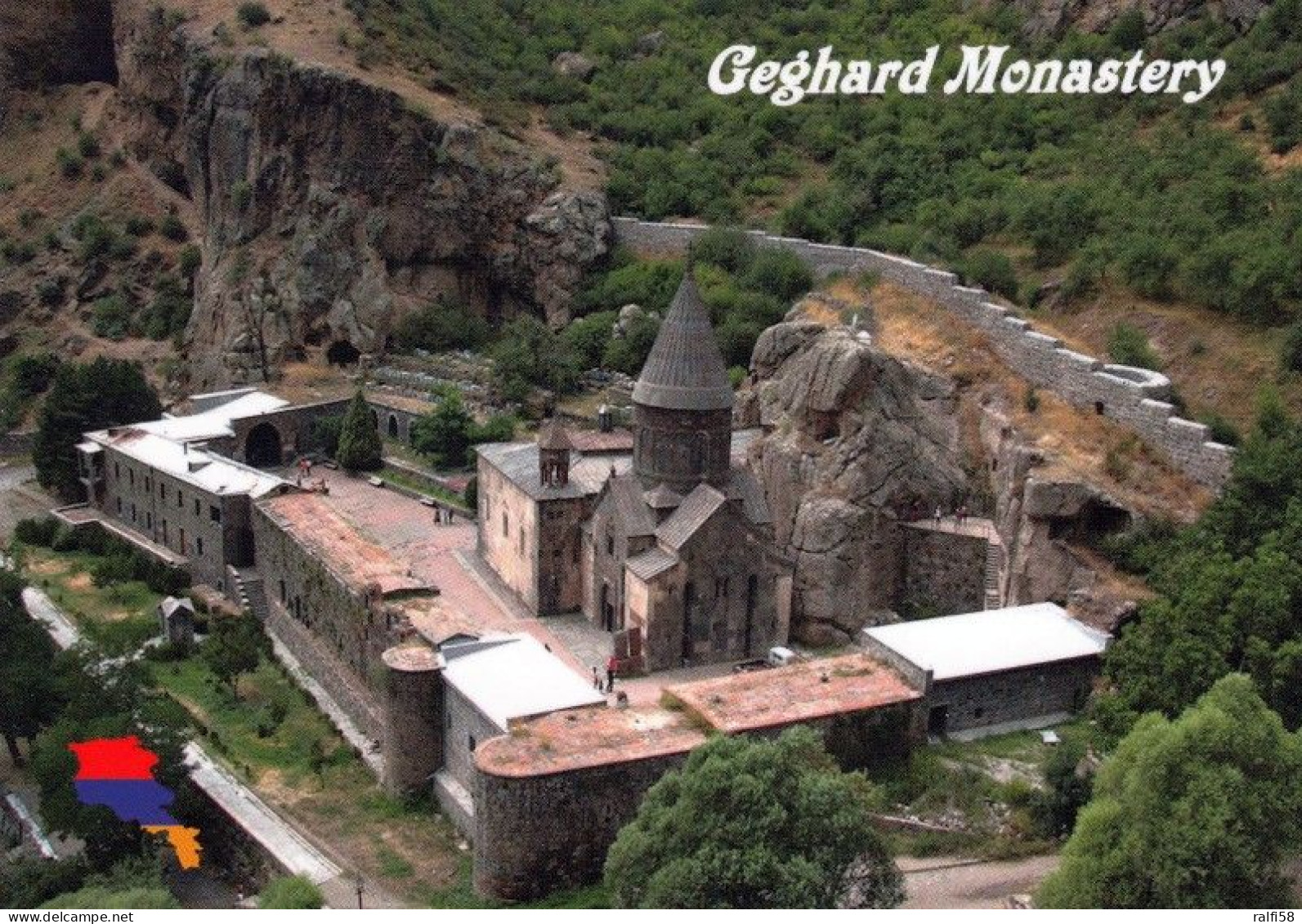 1 AK Armenien / Armenia * Kloster Geghard - Erbaut Im 13. Jahrhundert Und Seit 2000 UNESCO Weltkulturerbe * - Armenien