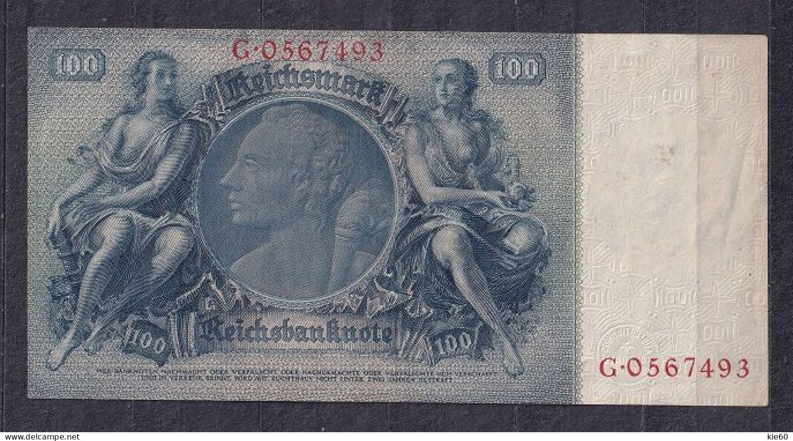 Germany - 1935 - 100 Mark   A/G  -    P183a1 - 50 Reichsmark