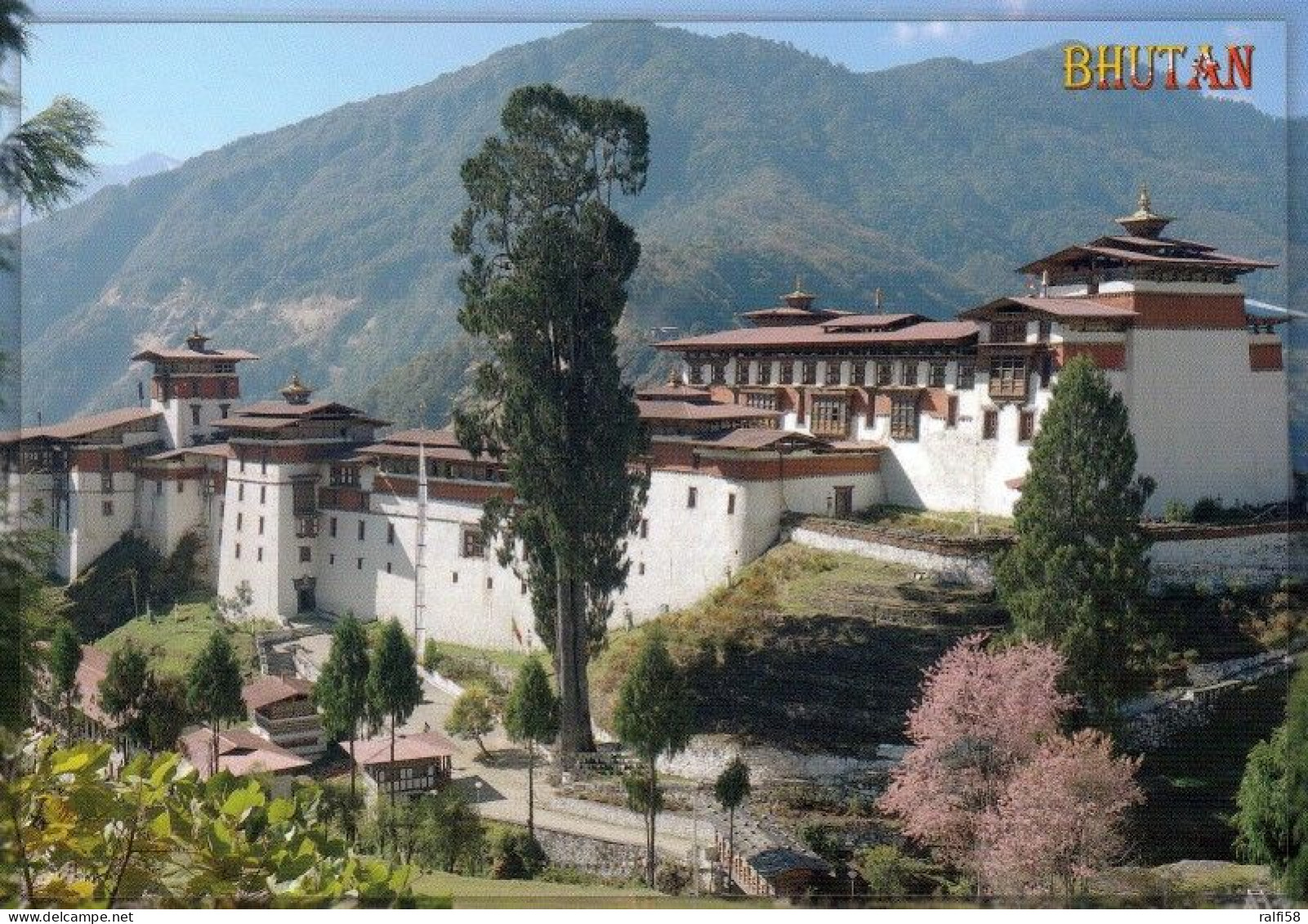 1 AK Bhutan * Trongsa Dzong - Ein Buddhistisches Kloster Und Eine Burg Am Rande Der Kleinstadt Tongsa * - Bhoutan