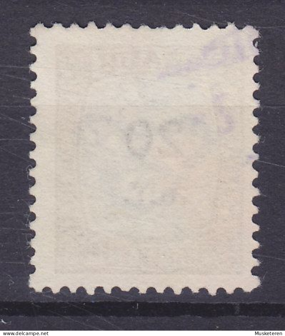 Iceland 1922 Mi. 108, 20 Aur Auf 25 Aur Christian X. (o) (2 Scans) - Usati