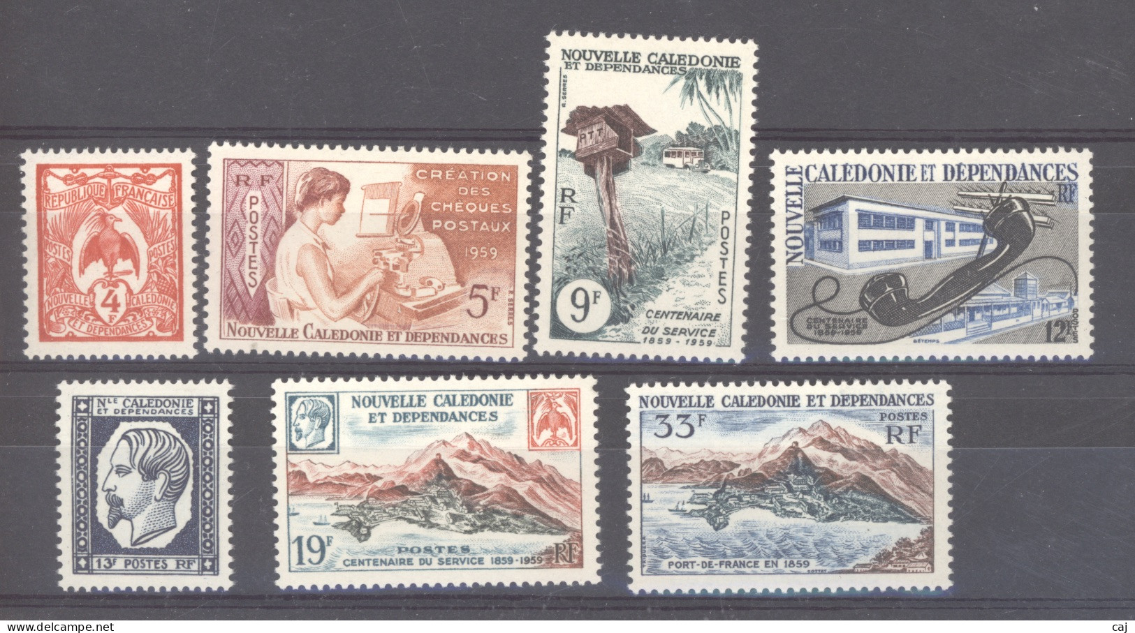 Nouvelle Calédonie  :  Yv  295-01  * - Unused Stamps
