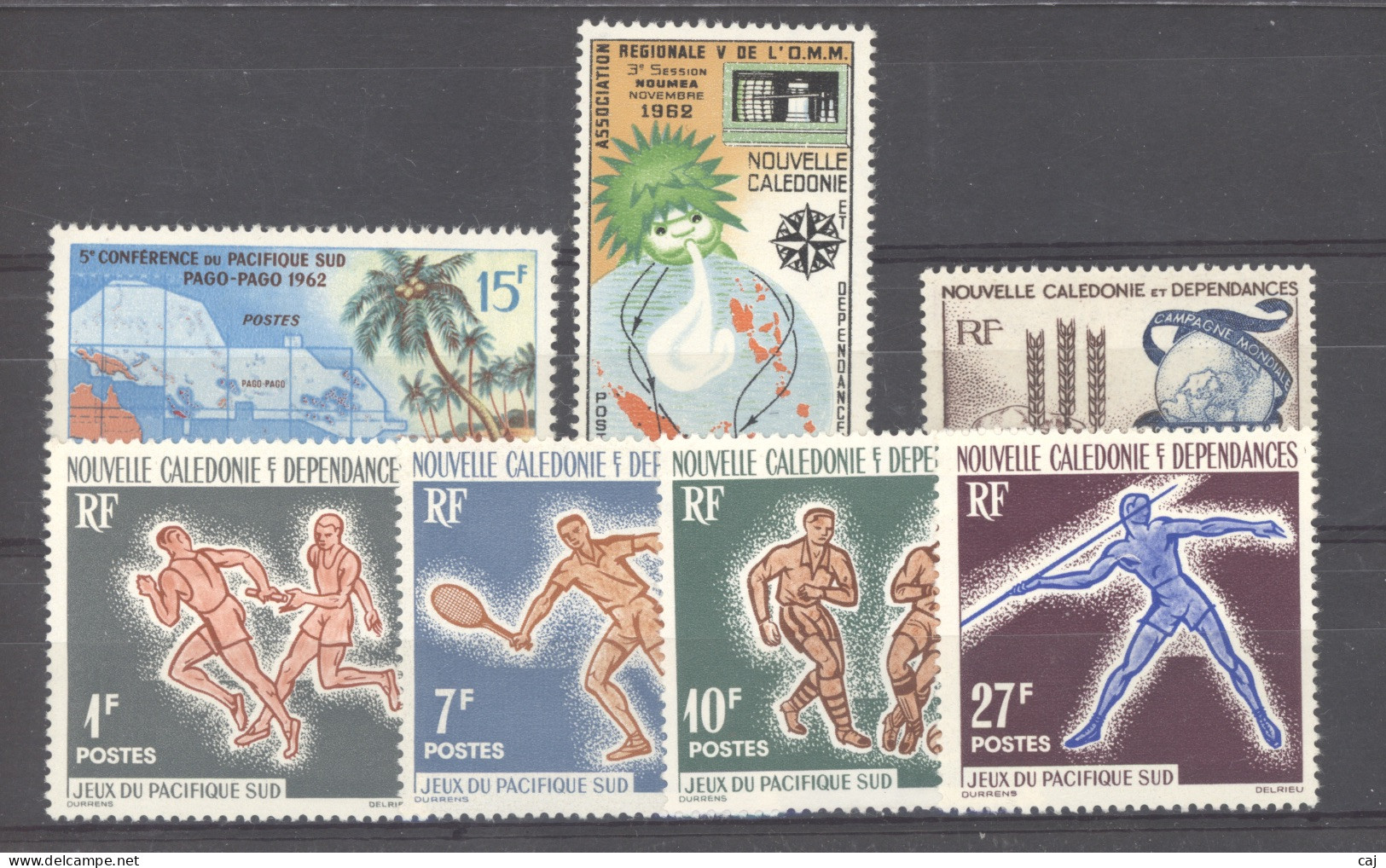 Nouvelle Calédonie  :  Yv  305-11  * - Unused Stamps