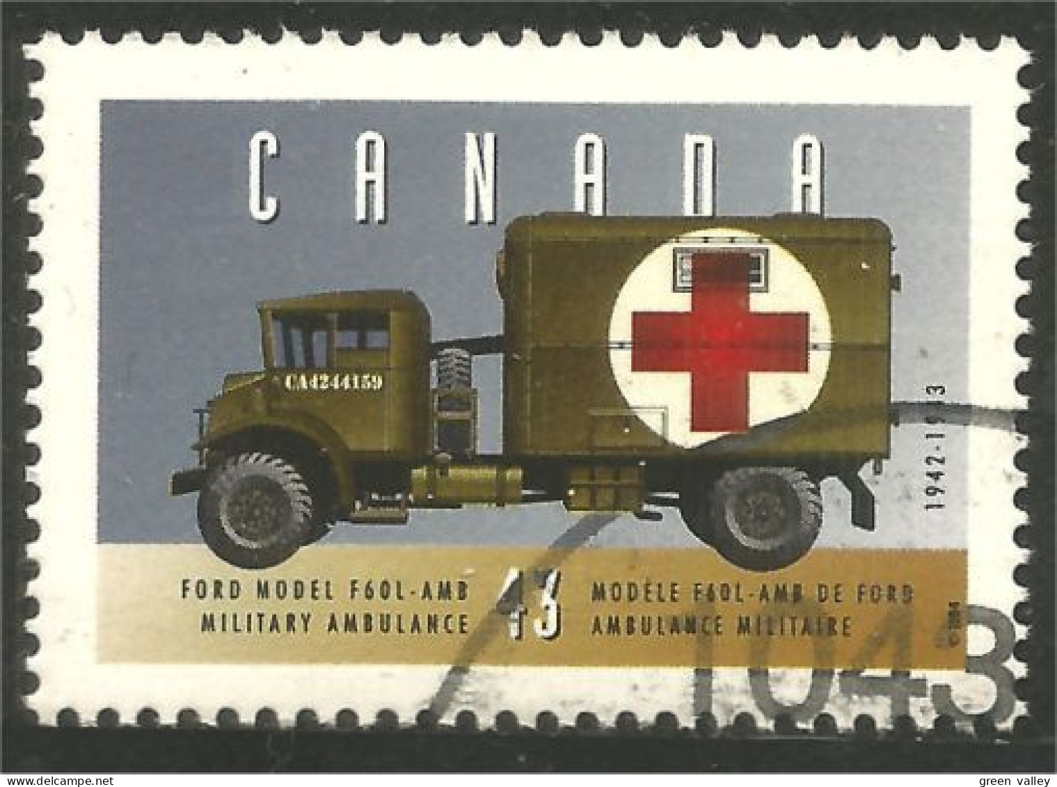 XW02-0015 Canada Ford Military Ambulance - Secourisme