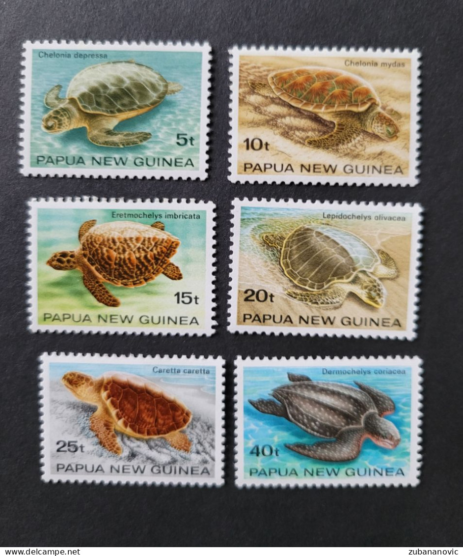 Papua New Guinea 1984 Turtles - Turtles