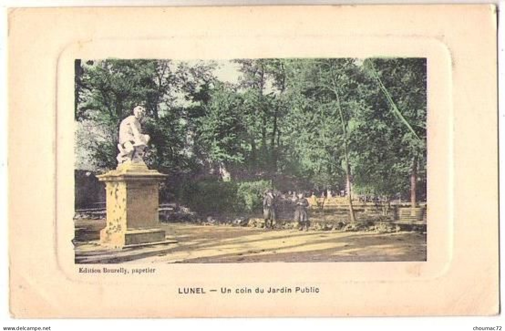 (34) 201, Lunel, Bourelly, Un Coin Du Jardin Public - Lunel