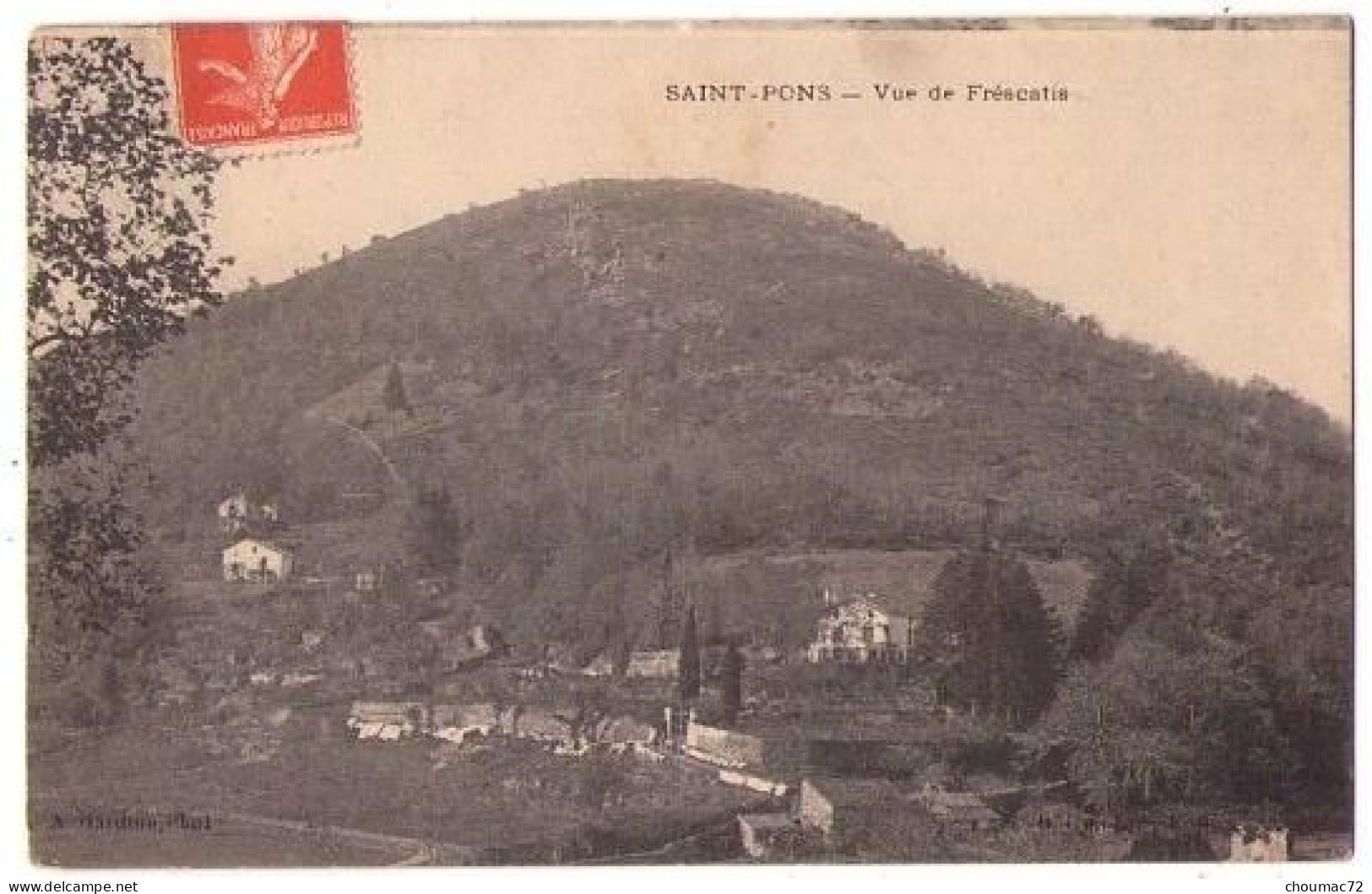 (34) 133, Saint St Pons, Gaudino, Vue De Fréscatis - Saint-Pons-de-Thomières