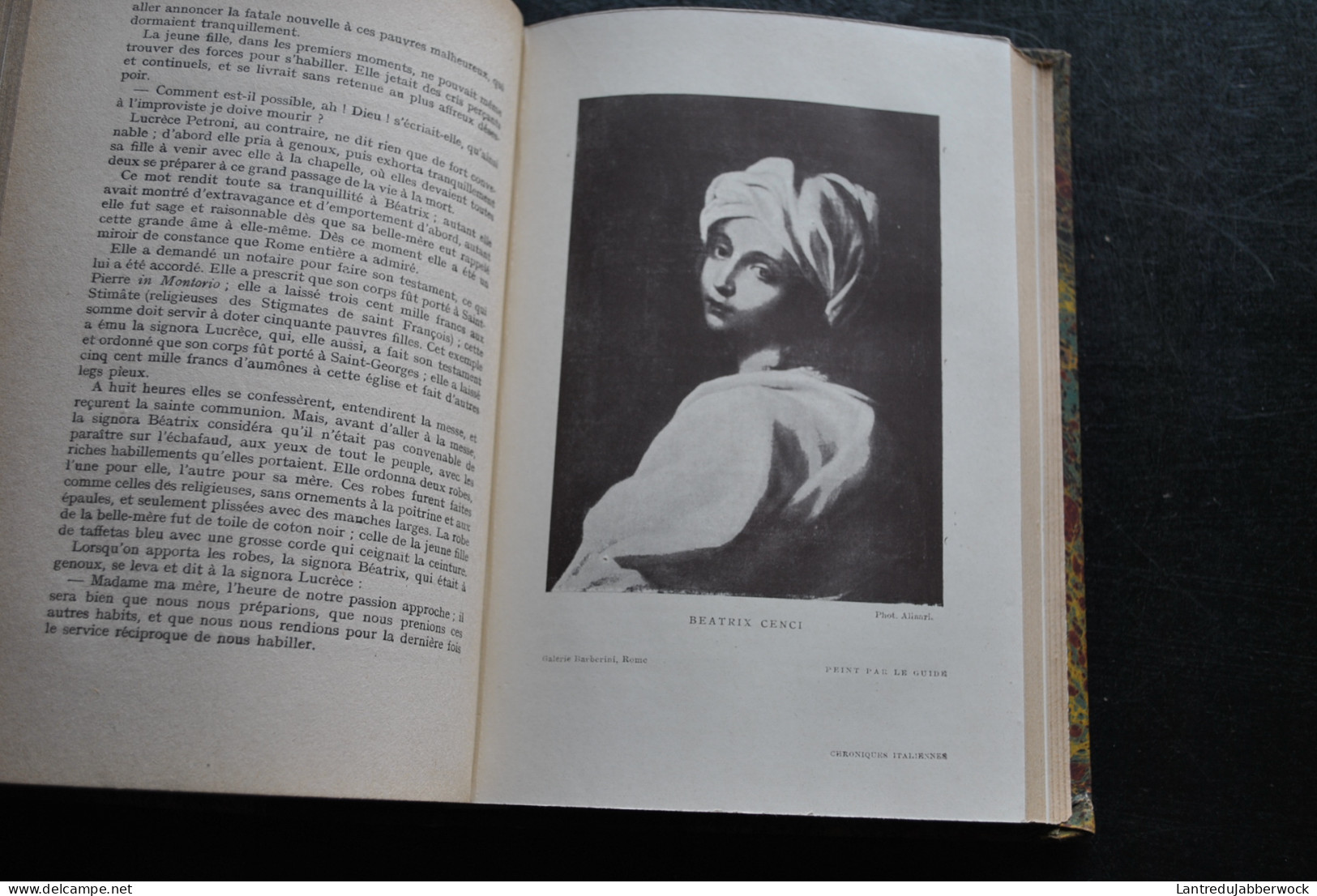 STENDHAL Chroniques Italiennes Vittoria Accoramboni Les Censi Duchesse De Palliano Abbesse De Castro Vanina Vanini 1923 - Auteurs Classiques