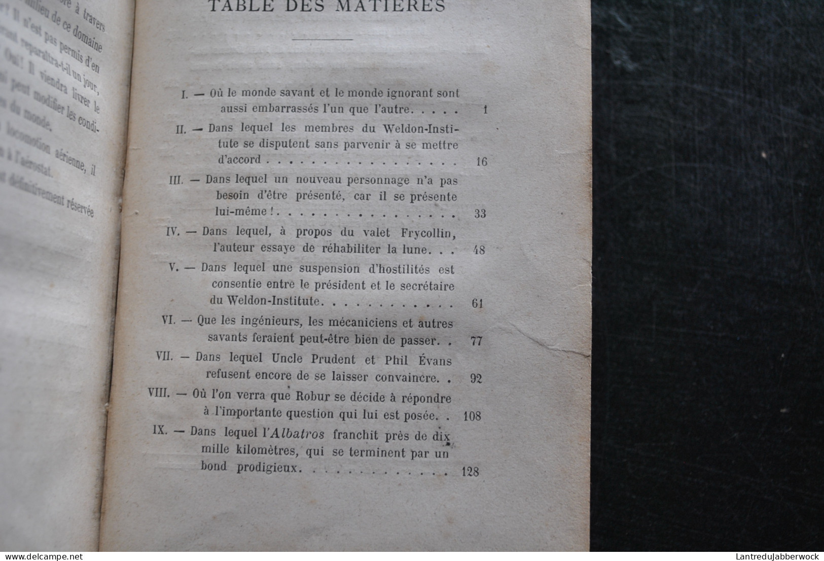 Jules VERNE Robur le Conquérant 6è édition HETZEL 1886 Reliure cuir Les voyages extraordinaires