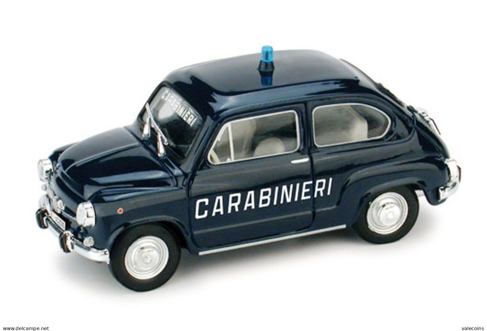 - FIAT 600 D - 1967 - CARABINIERI - Polizia Police Polizei - 1:43 - Altri & Non Classificati