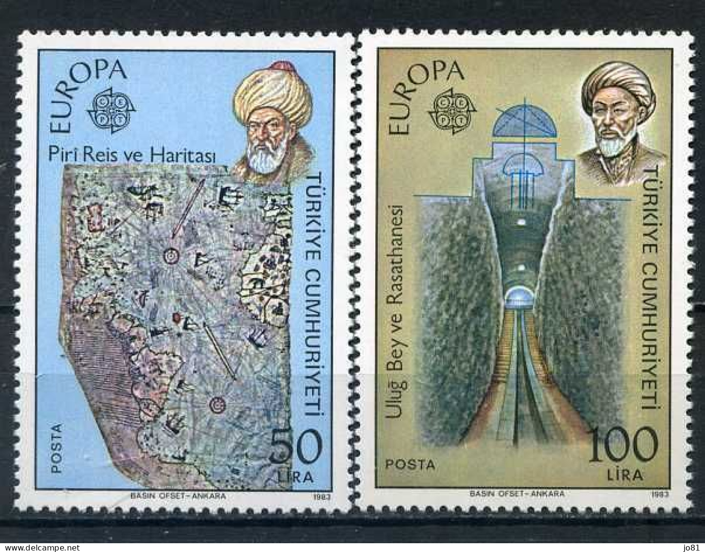 Turquie YT 2389-2390  Neuf Sans Charnière XX MNH Europa 1983 - Neufs