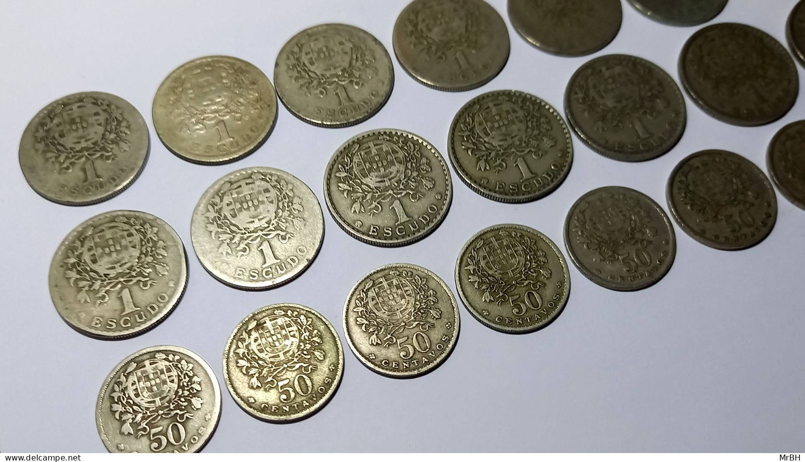 Portugal, 1 Escudo/50 Centavos 1927-1966 (23 Monnaies) - Portogallo