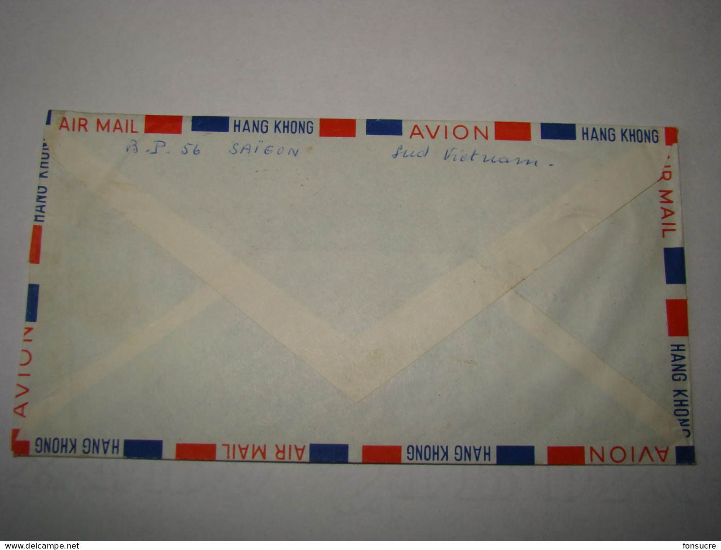 4269 Lettre Par Avion Air Mail Hang Khong Saïgon Viêt-Nam Cong-Hoa Buu-Ching Pour St Dié Vosges France 27/10/1960 - Vietnam
