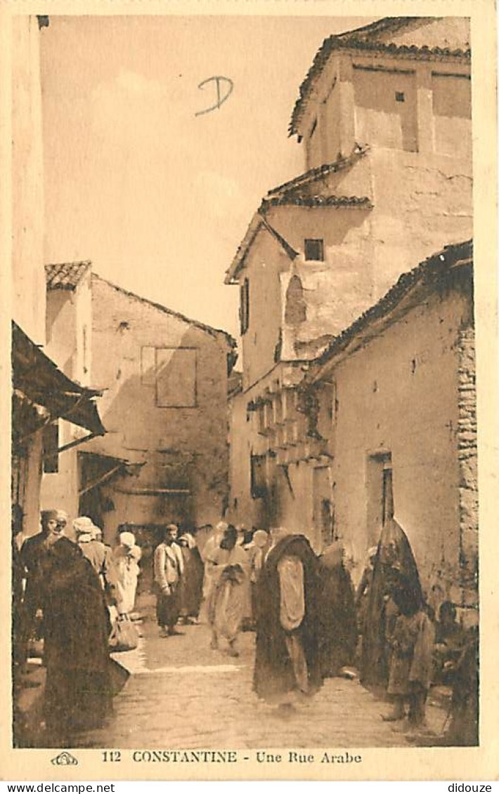 Algérie - Constantine - Une Rue Arabe - Animée - Carte Neuve - CPA - Voir Scans Recto-Verso - Constantine