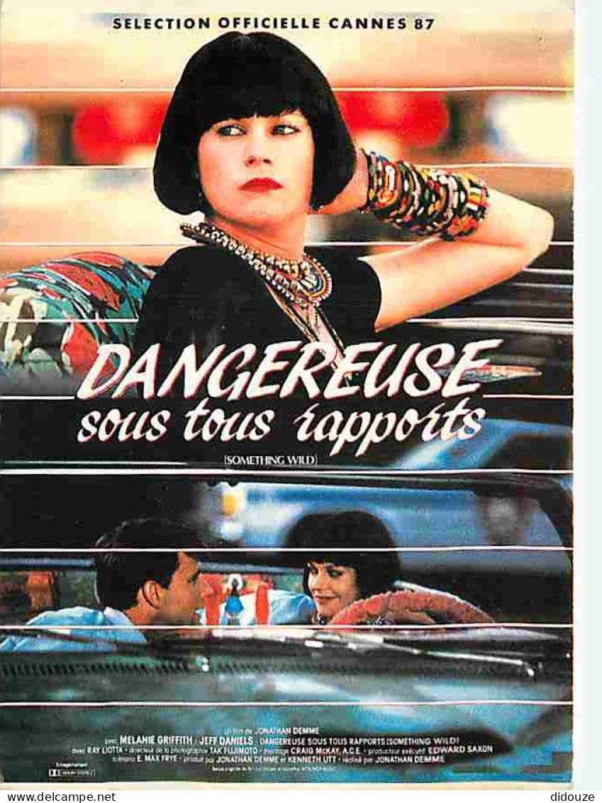 Cinema - Affiche De Film - Dangereuse Sous Tout Rapport - Mélanie Griffith - Jeff Daniels - CPM - Voir Scans Recto-Verso - Affiches Sur Carte