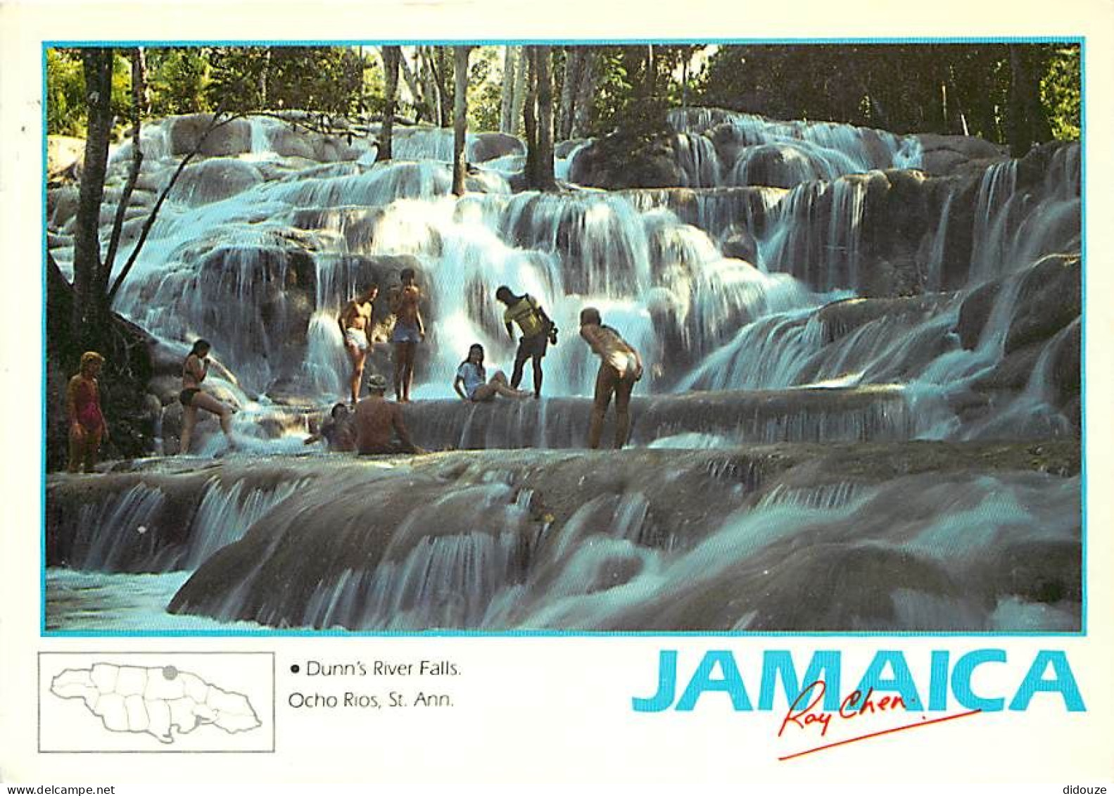 Antilles - Jamaïque - Jamaica - Dunn's River Falls - Femme En Maillot De Bain - Cascades - CPM - Voir Scans Recto-Verso - Giamaica