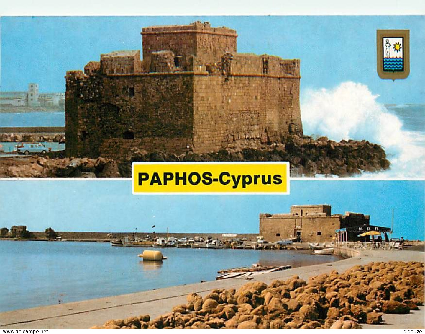 Chypre - Cyprus - Paphos - Multivues - Venetian Castle - Sea Sponges - CPM - Carte Neuve - Voir Scans Recto-Verso - Chipre