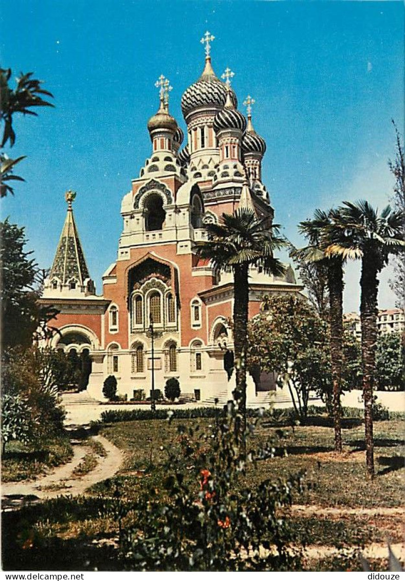 06 - Nice - La Cathédrale Orthodoxe Russe - CPM - Carte Neuve - Voir Scans Recto-Verso - Monuments, édifices