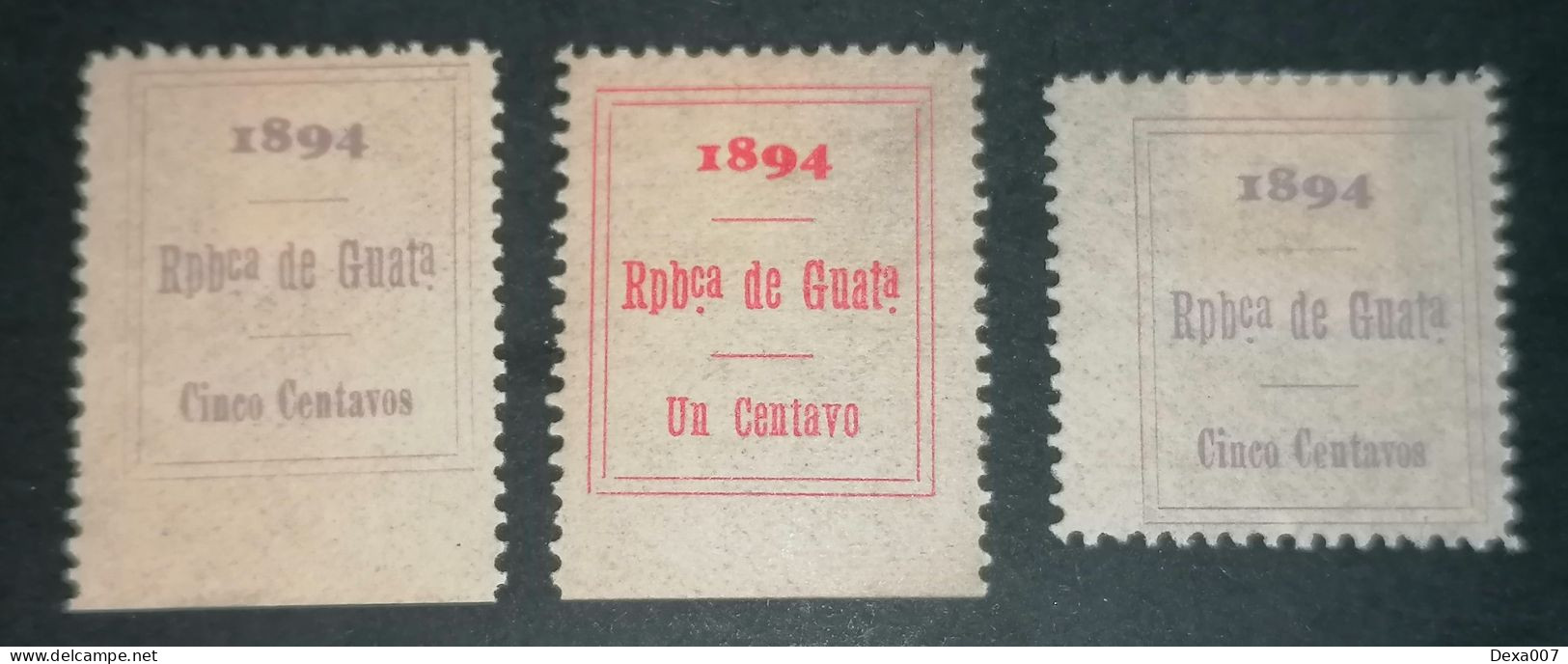 Guatemala Revenue Stamps - Guatemala