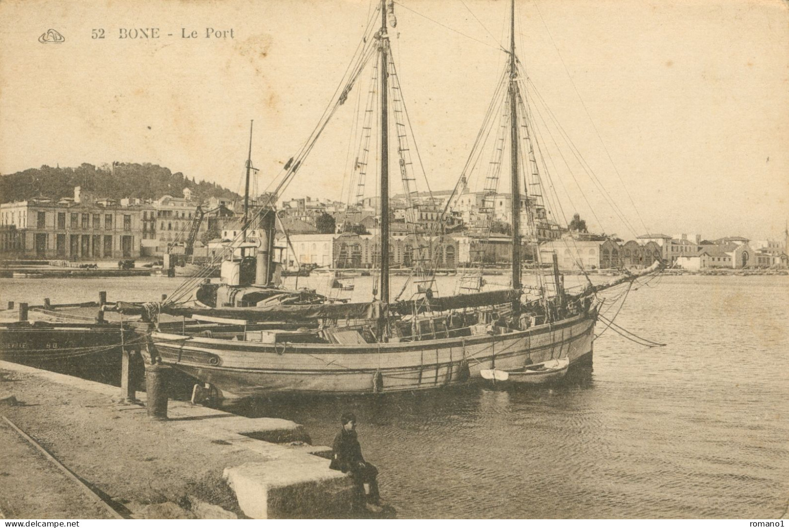 Algérie )   ANNABA  - BONE  -  Le Port - Annaba (Bône)