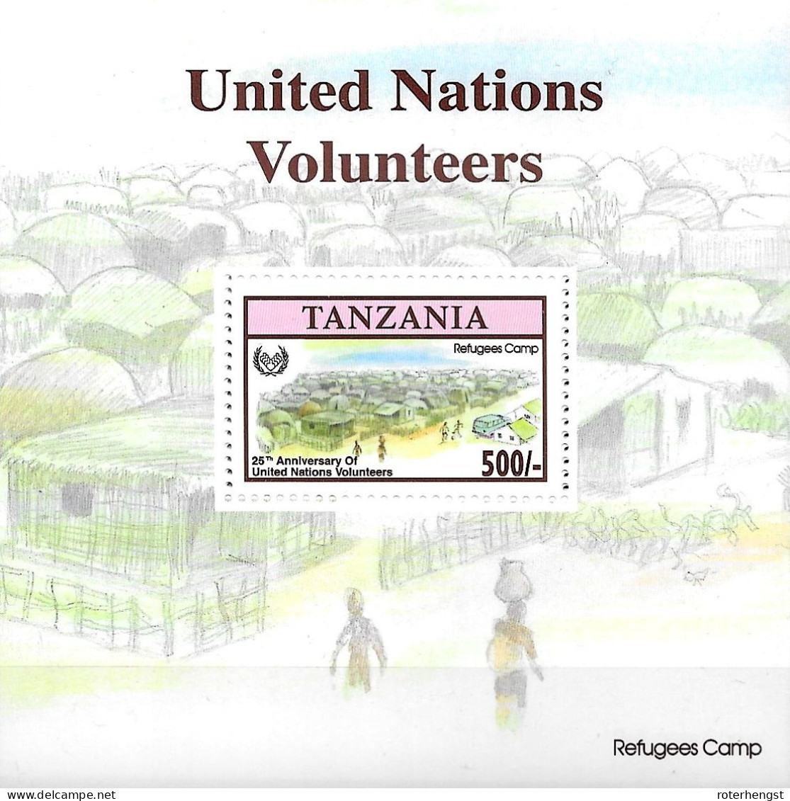 Tanzania Mnh ** Nsc UNO ONU Sheet - Tanzanie (1964-...)