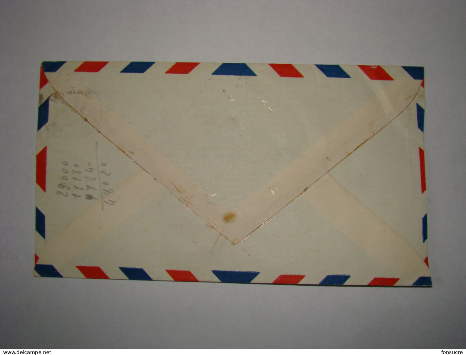 4233 Lettre Par Avion Air Mail Saïgon Viêt-Nam Cong-Hoa Buu-Ching Non Oblitérés Pour St Dié Vosges France - Viêt-Nam