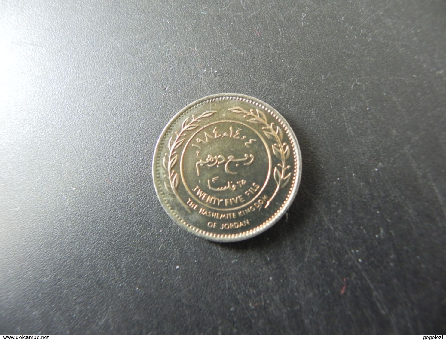 Jordan 25 Fils 1984 - Jordania