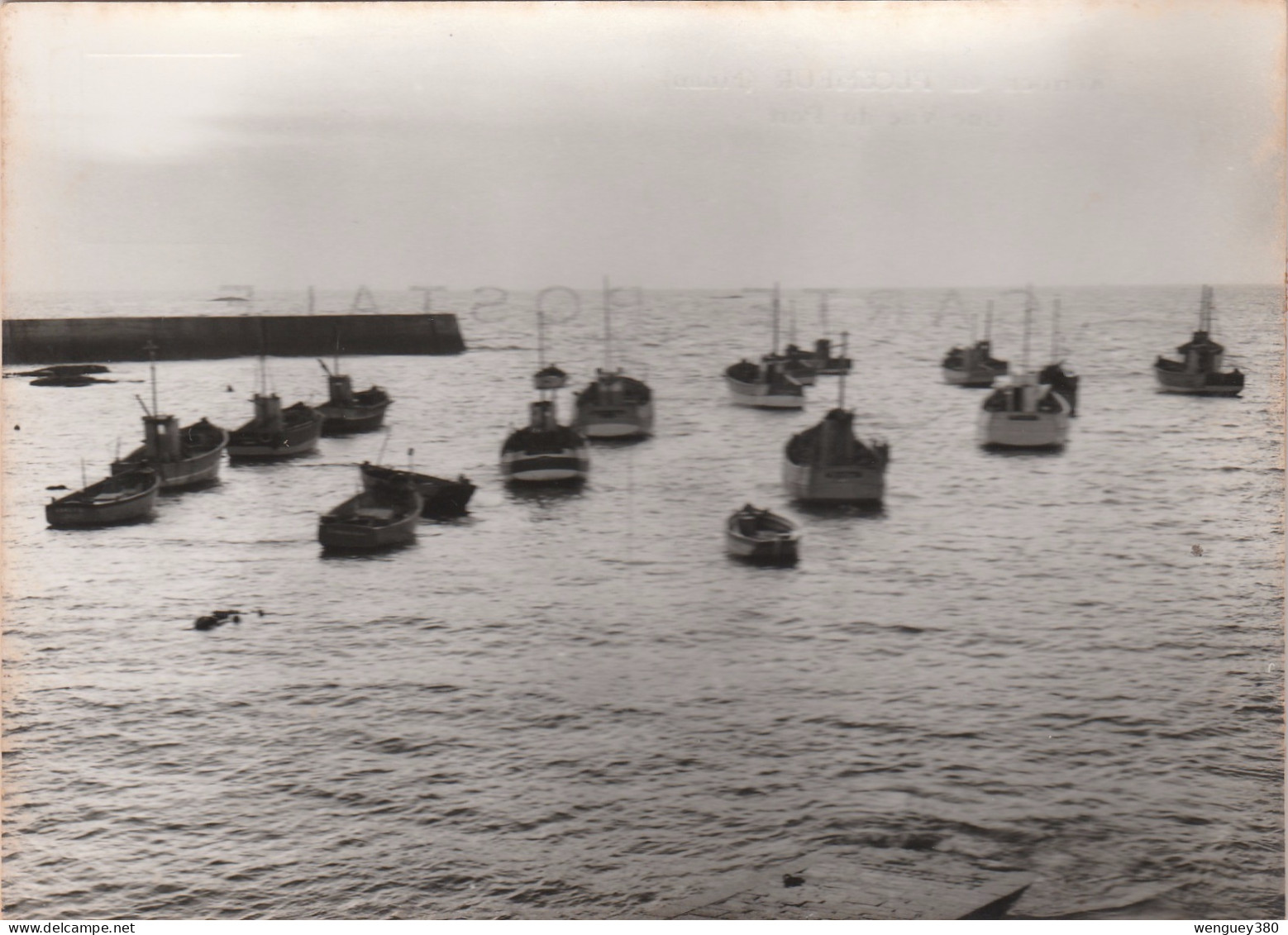 56 KERROCH  LORIENT  Une Vue Du Port    PHOTO LE GUERNEVE    TB PLAN. 1963.   RARE - Ploemeur