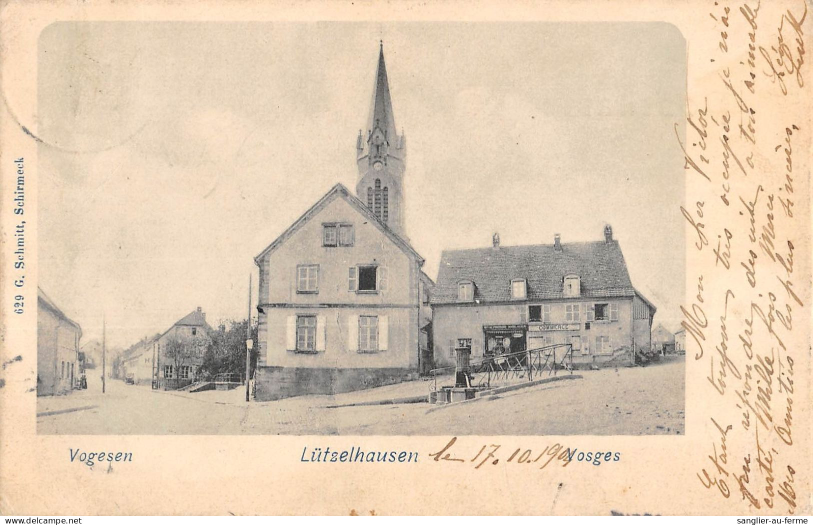 CPA 67 LUTZELHAUSEN / VOGESEN / VOSGES - Sonstige & Ohne Zuordnung