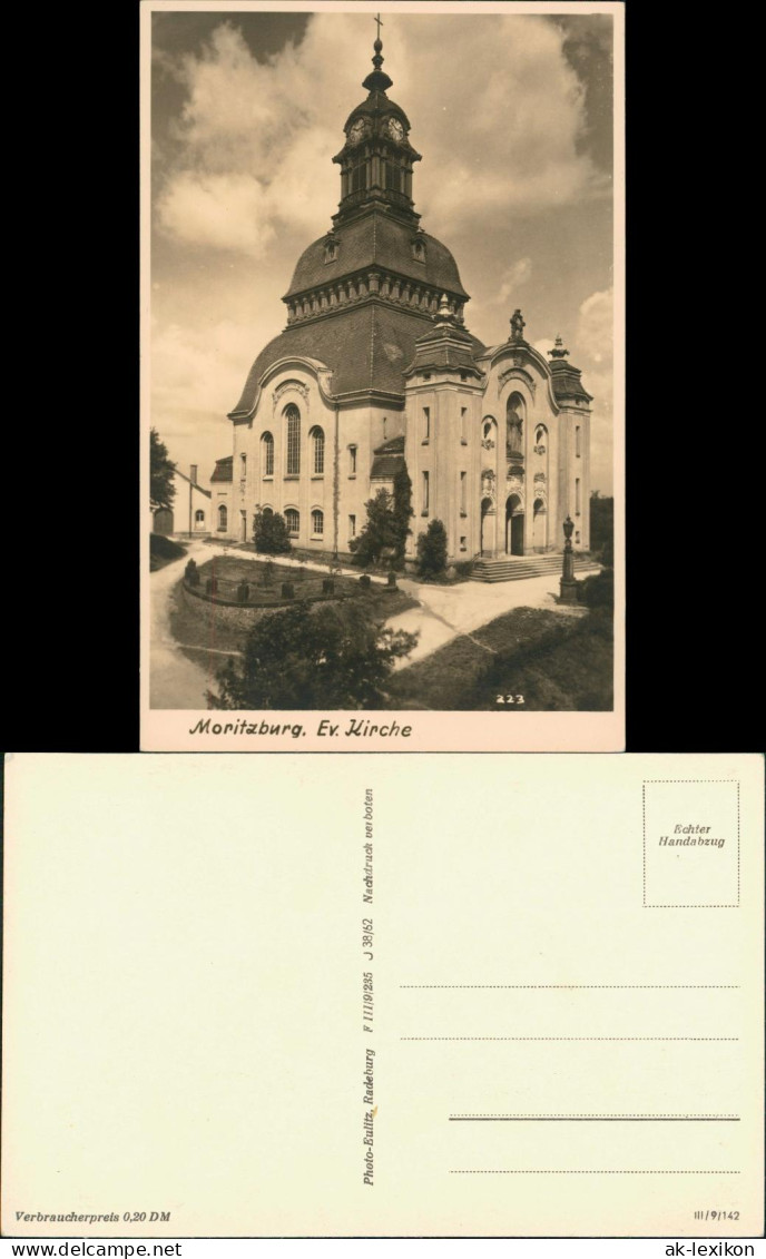 Ansichtskarte Moritzburg Kirche 1962 - Moritzburg