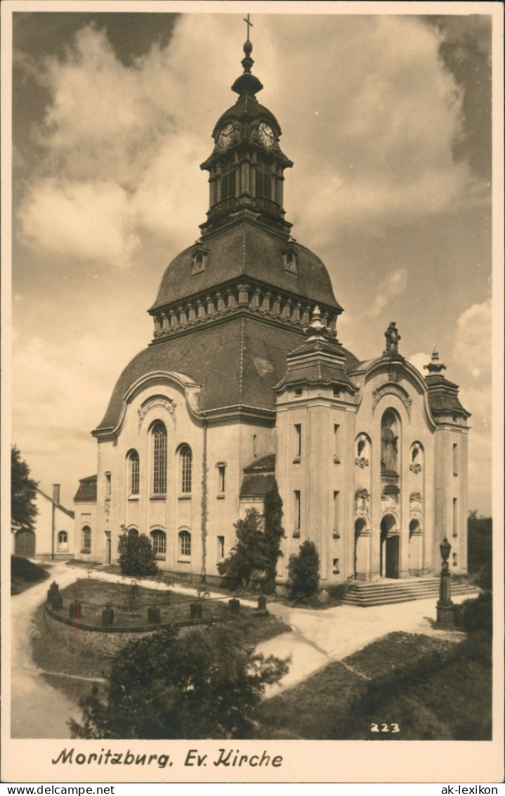 Ansichtskarte Moritzburg Kirche 1962 - Moritzburg
