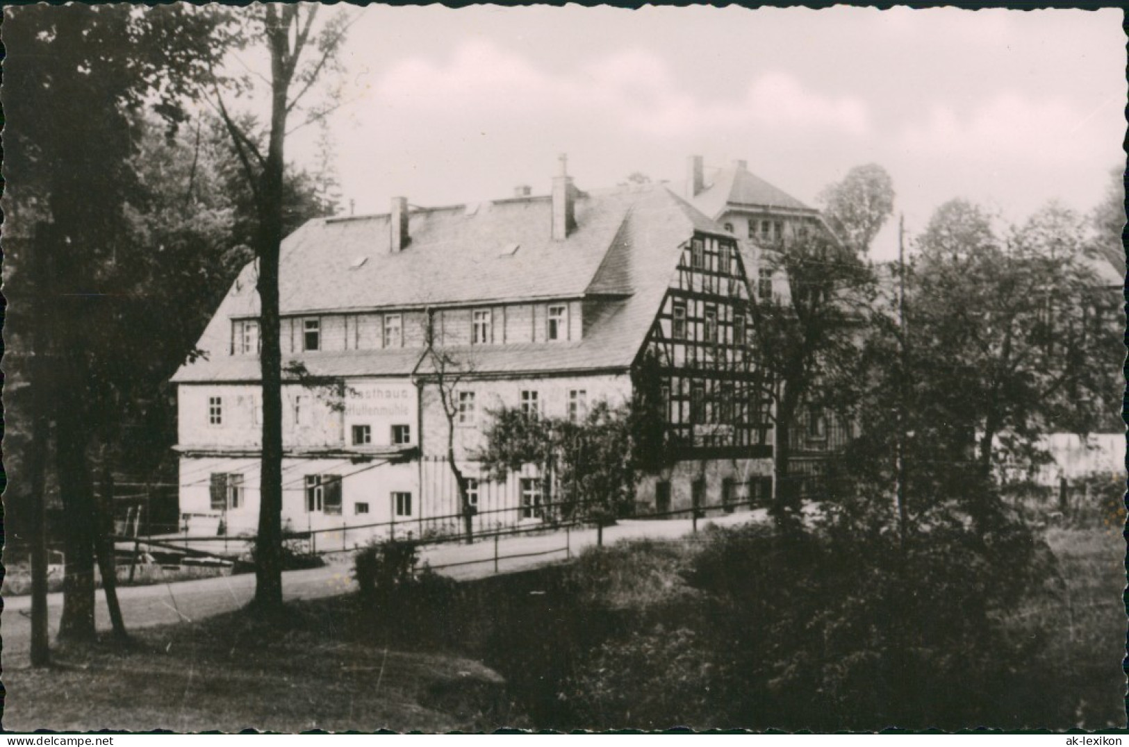Ansichtskarte Wolkenstein Hüttenmühle 1964 - Wolkenstein