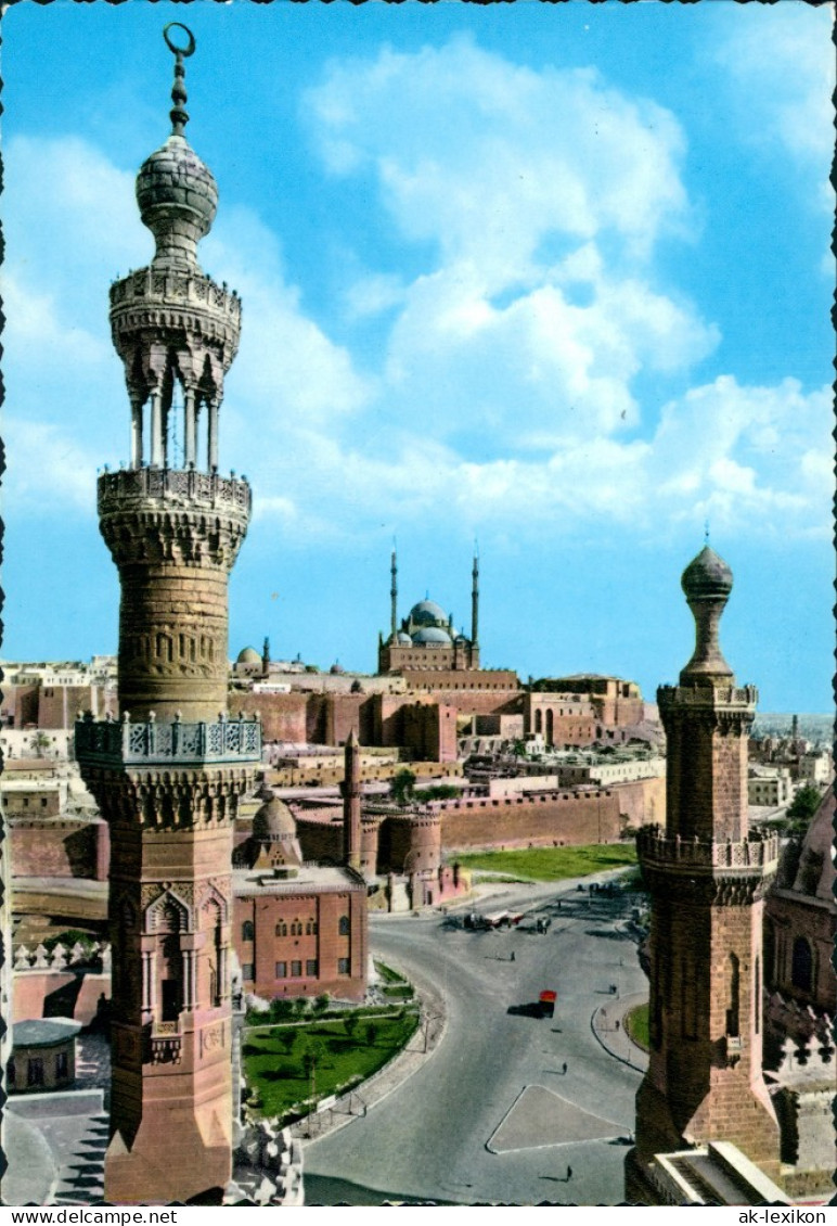 Postcard Kairo القاهرة The Citadel Seen Through The Minarets 1972 - Cairo