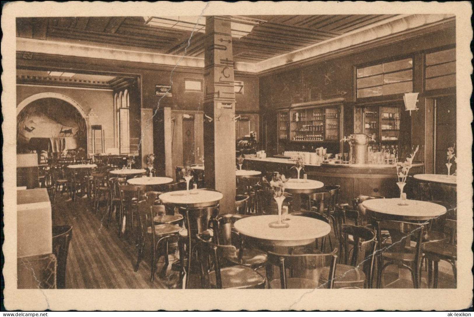 Ansichtskarte Witten (Ruhr) Café Und Konditorei Ernst Höner Ruhrstr. 10 1922 - Witten