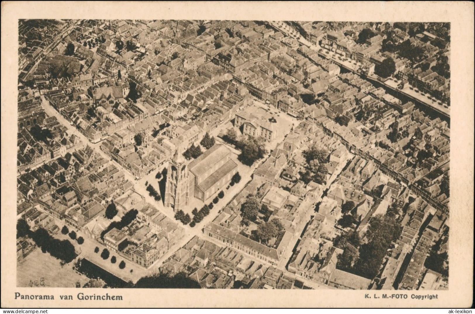 Postkaart Gorinchem Luftbild 1926 - Gorinchem
