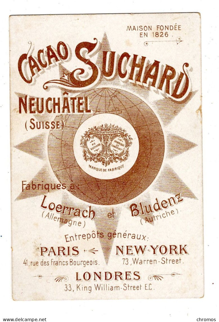 Chromo Chocolat Suchard, 64 / 3, Bédouin, Pyramides, Dromadaire, Egypte, Orient - Suchard