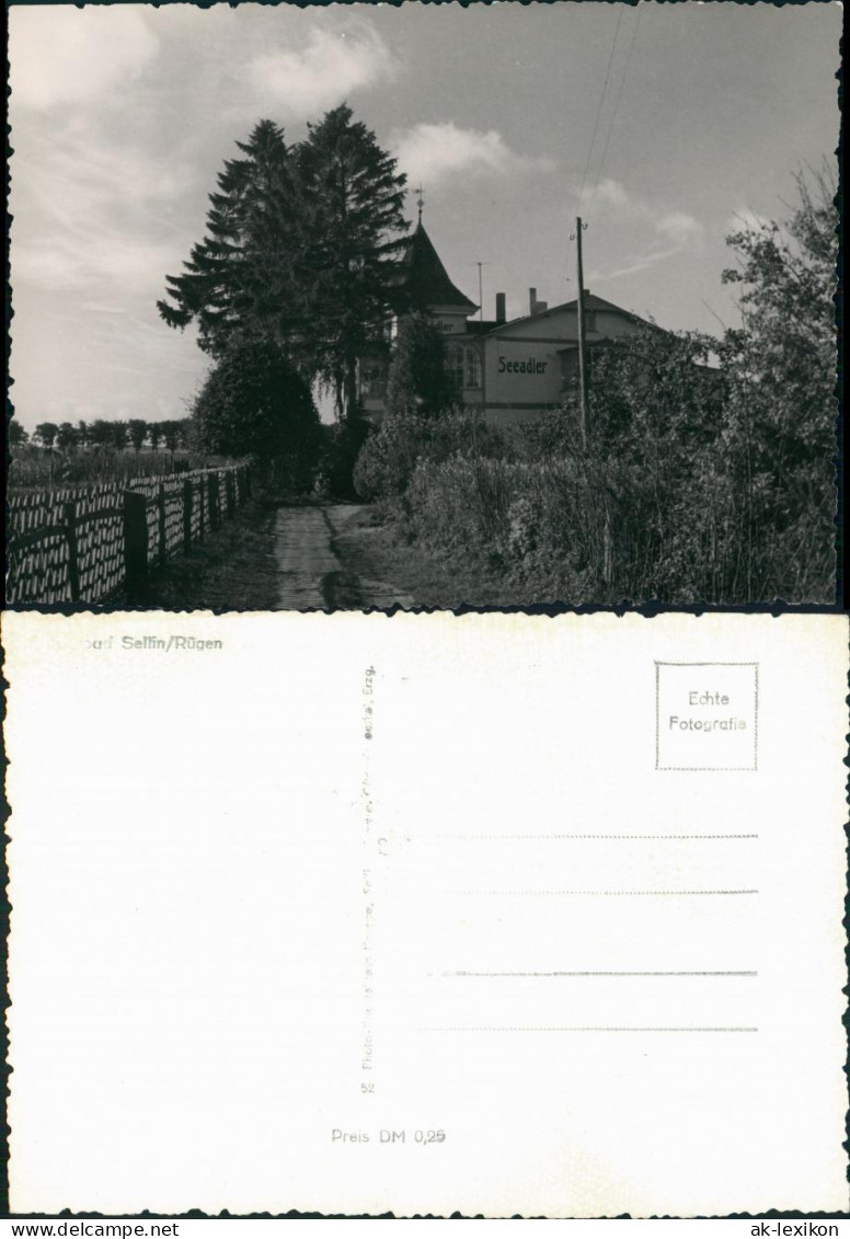 Ansichtskarte Sellin Partie Am Hotel Seeadler Rügen 1975 - Sellin